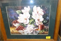STILL LIFE PRINT BY PEGGY THATCH SIBLEY MAGNOLIA