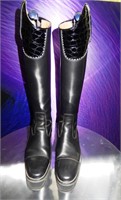 Women's DeNiro Black Leather Dressage Boots