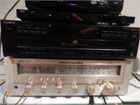 Vintage Marantz Receiver, Daenyx DVD + Electronics