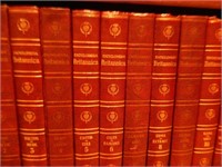 Encyclopedia Britannica Set and Bookshelf
