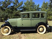 1929 Ford Model A 4 Door Sedan