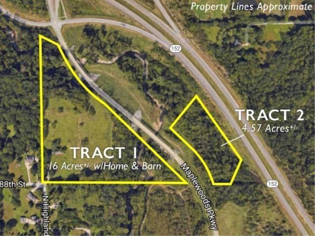 Absolute Land Auction: 20 Acres in Two Tracts