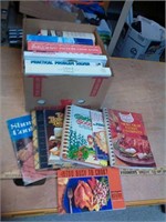 Various cookbooks.