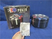unopened poker chips-cards set in box
