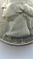 1932-D Washington Silver Quarter