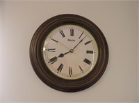 Bulova clock & Airguide Barometer