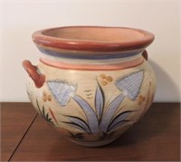 Pottery flower pot  12" T X 12" D