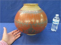 lg native american pottery vessel by coyo silveira