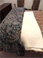 Two double bed covers  like new