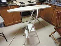 Ironing board & step stool