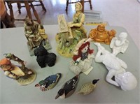 Group of figurines, Gobel, Naturecraft etc
