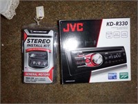 JVC KD-R330 CD receiver (NIB) with Stereo ins