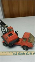 Tonka 12" long metal crane truck toy
