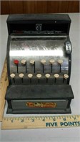 Vintage metal Tom Thumb toy cash register