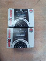 2 boxes Federal 22 LR ammo