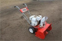 SNO FLYER SNOW BLOWER, RUNS PER SELLER