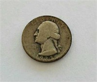 1932-S Washington Silver Quarter