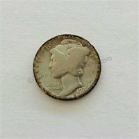 1921 Mercury Silver Dime