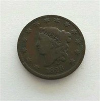 1828 Coronet Head Large Cent