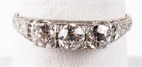 Jewelry 18kt White Gold Diamond Ring
