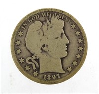 1897-S Barber Silver Half Dollar *MAJOR KEY Date