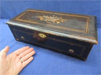 antique cylinder music box -works (tabletop model)