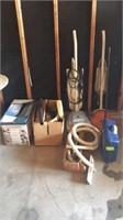 Large Lot of cleaning items including a Eureka