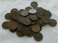 50 Indian Head Cent 1859-1909 Pennies