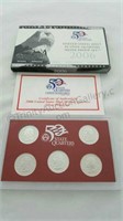 2006 U S Mint 50 State Quarters Silver Proof Set