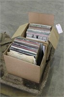 (2) BOXES OF ASSORTED 33 RECORD ALBUMS