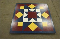 BARN QUILT, APPROX 4FTX4FT