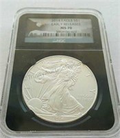 2014 Silver Eagle NGC MS 70 Graded Early Release