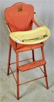 Vintage Amsco Doll E Hi Chair Girl's Toy
