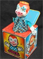 Vintage Mattel 1971 The Original Jack In The Box