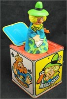 Vintage Mattel 1971 Mother Goose Jack In The Box
