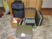 Typewriter/Luggage
