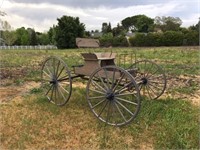 Gray Horse Buggy 1890's