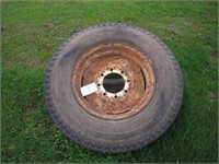 8 Hole Wheel & 2- 20" Tires