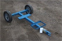 SMALL TRAILER FRAME WITH HUBS AND WHEELS