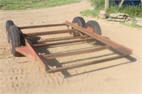 TRAILER SECTION WITH (2) 3500LB AXLES, HAS BRAKES