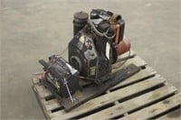 ACME 8HP DIESEL ENGINE WITH COMPRESSION RELEASE,