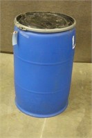 PLASTIC 55GAL BARREL WITH REMOVABLE LID
