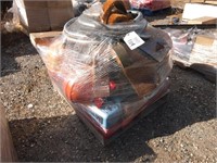 Pallet of Miscellaneous Safety Devices, Hard Hats