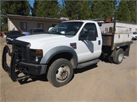 2008 Ford F450 with Flat Bed