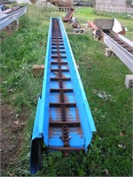Patz  10" x 22' 162A  Chain Conveyor w/ Motor