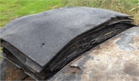Pile of Rubber Cow Mats