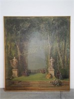 Monumental Classical Image Oil/Canvas.Ca 1920