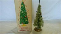 Vintage Christmas tree with box