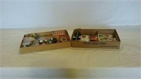 Assorted miniature toys, Cracker Jack toys and