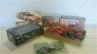 Variety of model cars